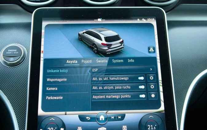 Mercedes-Benz Klasa C cena 249900 przebieg: 31500, rok produkcji 2021 z Moryń małe 407